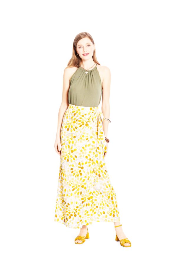 Burda Style Schnittmuster Nr. 5725 - Rock - Wickelrock - asymmetrische Falten – Bild 2