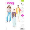 Burda Easy Schnittmuster Nr. 5729 - Blazer - Jacke - 3 Varianten