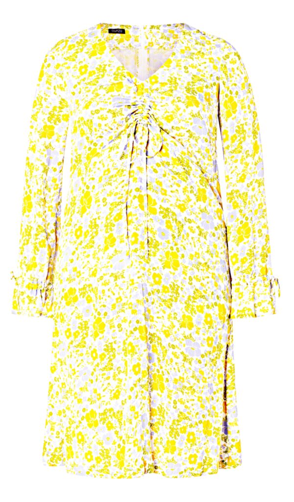 Burda Style Schnittmuster Nr. 5732 - Kleid & Bluse - geraffter Ausschnitt – Bild 3