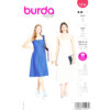 Burda Style Schnittmuster Nr. 5736 - Kleid - Sommerkleid - Trägerkleid