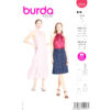 Burda Style Schnittmuster Nr. 5737 - Kleid & Top - feminin - Neckholder - Rüsche