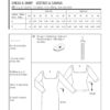 Burda Easy Schnittmuster Nr. 5738 - Kleid, Shirt - figurbetonend - Seitenschlitz – Bild 9