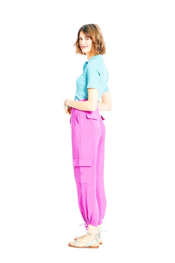 Burda Style Schnittmuster Nr. 5740 - Hose - Teilungsnähte horizontal - Tunnelzug – Bild 5