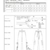 Burda Style Schnittmuster Nr. 5743 - Hose - Track-Pants - Cargohose – Bild 9