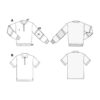 Burda Style Schnittmuster Nr. 5744 - Pullover & Shirt - regulierbarer Ausschnitt – Bild 8
