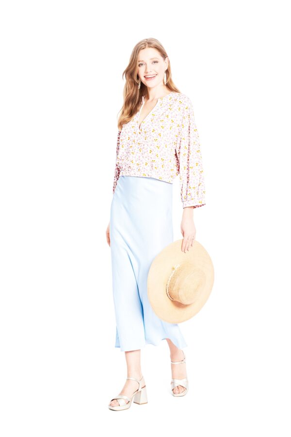 Burda Style Schnittmuster Nr. 5745 - Oberteil - Bluse - V-Ausschnitt – Bild 5