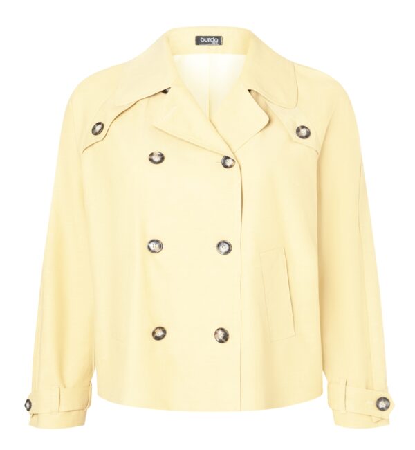 Burda Style Schnittmuster Nr. 5747 - Mantel & Jacke - Trenchcoat - Trenchjacke – Bild 6
