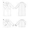 Burda Style Schnittmuster Nr. 5747 - Mantel & Jacke - Trenchcoat - Trenchjacke – Bild 8