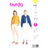 Burda Style Schnittmuster Nr. 5749 - Jacke - kurz - klassische Jeansjacke