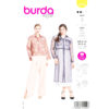Burda Style Schnittmuster Nr. 5750 - Jacke - Blusenjacke - Klappentaschen