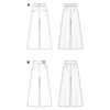 Burda Style Schnittmuster Nr. 5751 - Hose - weites Bein - Bundfalten – Bild 8