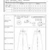 Burda Style Schnittmuster Nr. 5751 - Hose - weites Bein - Bundfalten – Bild 9