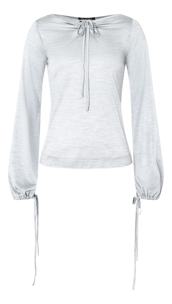 Burda Style Schnittmuster Nr. 5752 - Shirt - Tropfenausschnitt - hinten gebunden – Bild 6