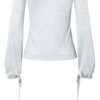 Burda Style Schnittmuster Nr. 5752 - Shirt - Tropfenausschnitt - hinten gebunden – Bild 7