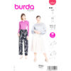 Burda Style Schnittmuster Nr. 5752 - Shirt - Tropfenausschnitt - hinten gebunden