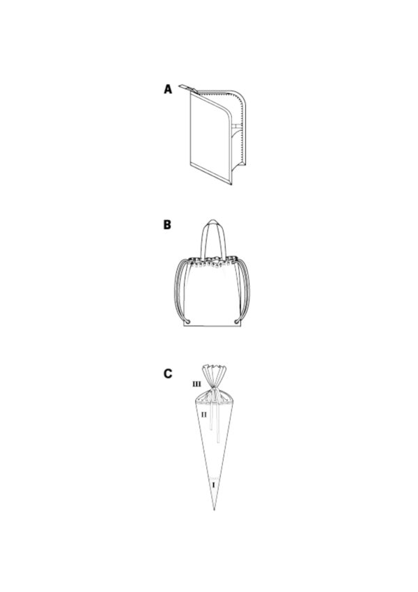 Burda Style Schnittmuster Nr. 9200 - Accessoires - Zuckertüte, Federmappe, .... – Bild 8