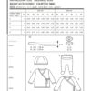 Burda Kids Schnittmuster Nr.9204 - Babyausstattung - Body - Hose - Hemd - Mütze – Bild 9