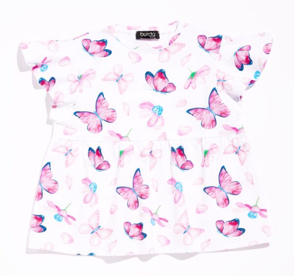 Burda Kids Schnittmuster Nr. 9205 - Shirt - Kurzarm oder Longsleeve – Bild 7