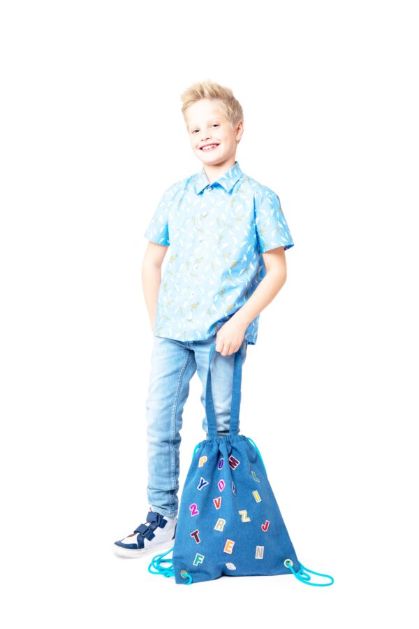 Burda Kids Schnittmuster Nr. 9209 - Hemd - Stehkragen oder Klappkragen – Bild 4
