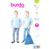 Burda Kids Schnittmuster Nr. 9209 - Hemd - Stehkragen oder Klappkragen