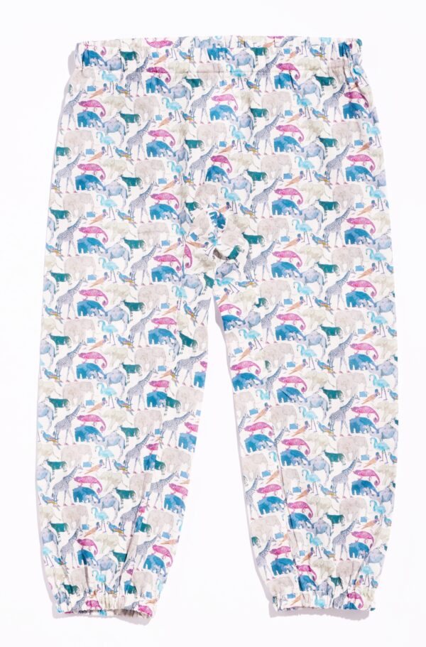 Burda Kids Schnittmuster Nr. 9211 - Hose - lang oder kurz - Gummizug – Bild 3