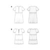 Burda Kids Schnittmuster Nr. 9212 - Kleid - Bubikragen oder Rüschen – Bild 6