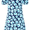 Burda Kids Schnittmuster Nr. 9214 - Kleid & Top - Puffärmel - Herzausschnitt – Bild 4