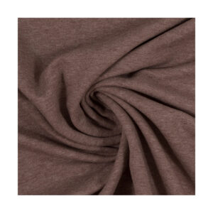 super weicher Jersey Melange in der Farbe Schlamm
