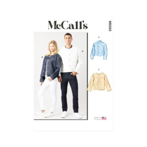 McCall’s M8565 Schnittmuster – Unisex Jacke sportlich modern genäht