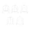 McCalls Schnittmuster M8566 - sportlich, Unisex, Hemd oder Jacke – Bild 8