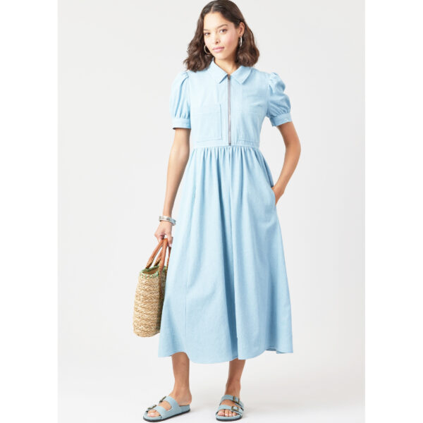 McCall’s Schnittmuster M8553 – Kleid mit Puffärmel – Bild 2
