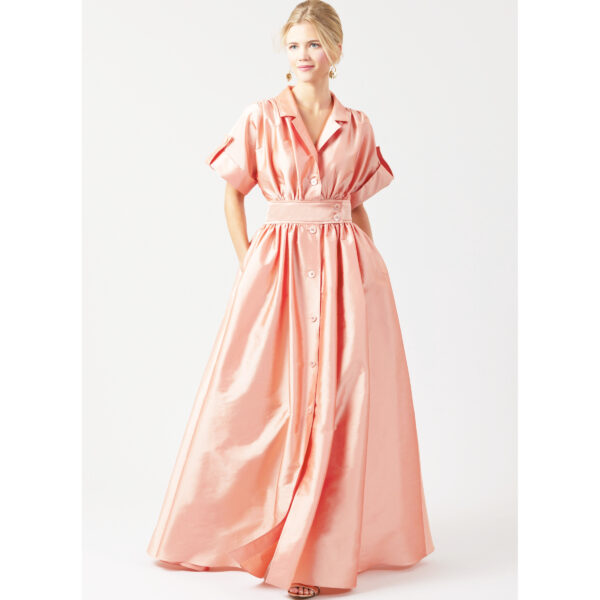 McCall’s Schnittmuster M8556 – Sommerkleid mit Reverskragen – Bild 2