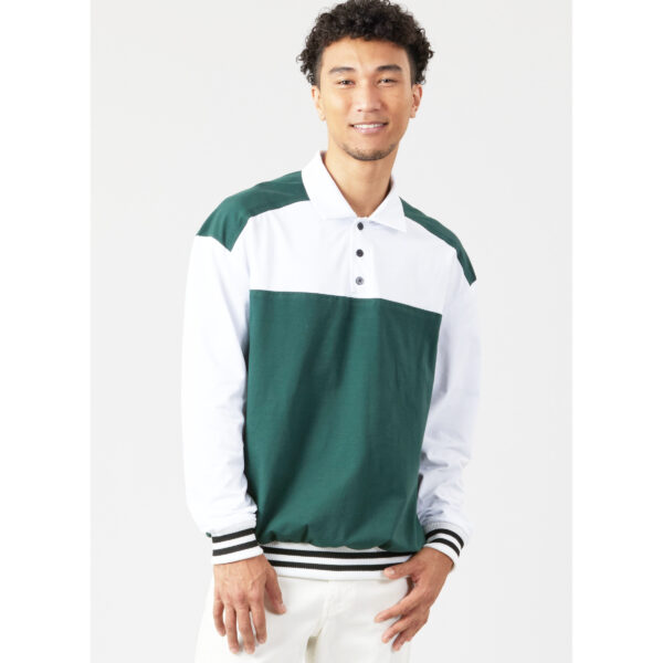 McCalls Schnittmuster M8564 - sportlich, Unisex, Pullover mit Hemdkragen – Bild 4