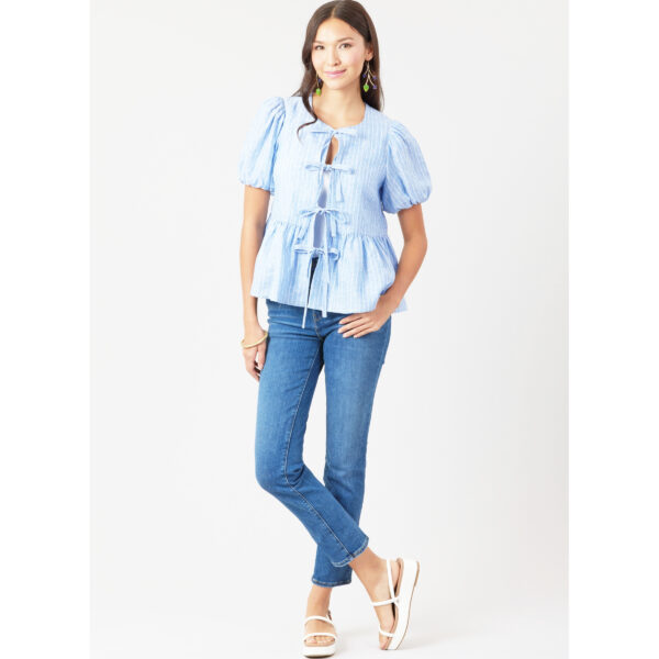 McCall’s Schnittmuster M8557 – legere Bluse mit Bindebändern – Bild 6