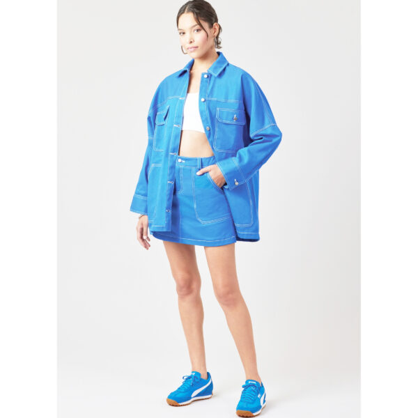 McCall’s Schnittmuster M8561 – Minirock und Oversize Jeansjacke – Bild 2