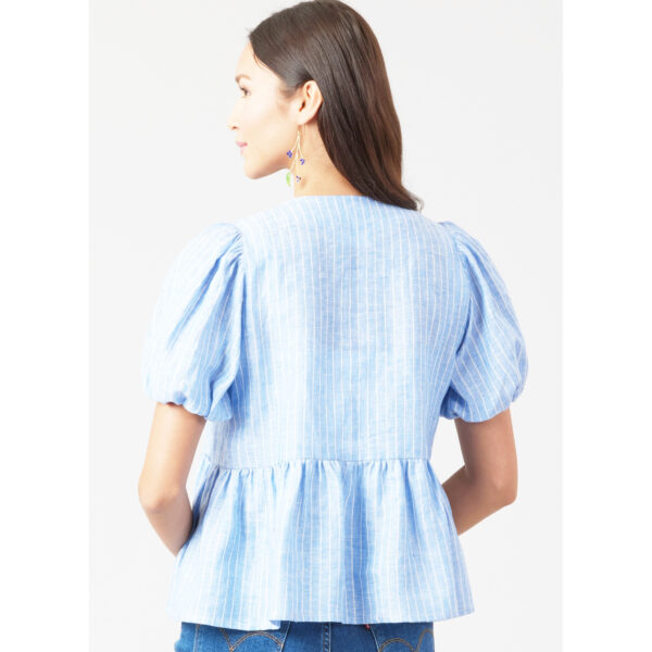 McCall’s Schnittmuster M8557 – legere Bluse mit Bindebändern – Bild 7