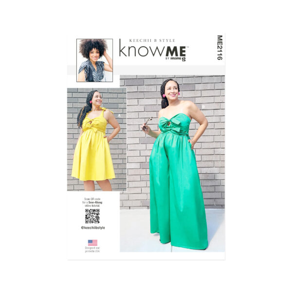 Schnittmuster für ein sommerliches Kleid oder einen Sommeroverall