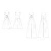 knowME Schnittmuster - ME2116 - Kleid oder Overall – Bild 5