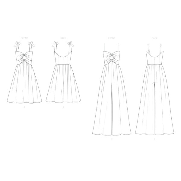 knowME Schnittmuster - ME2116 - Kleid oder Overall – Bild 5