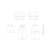 Butterick Schnittmuster - B7034 - Mädchenbluse und Hose – Bild 8