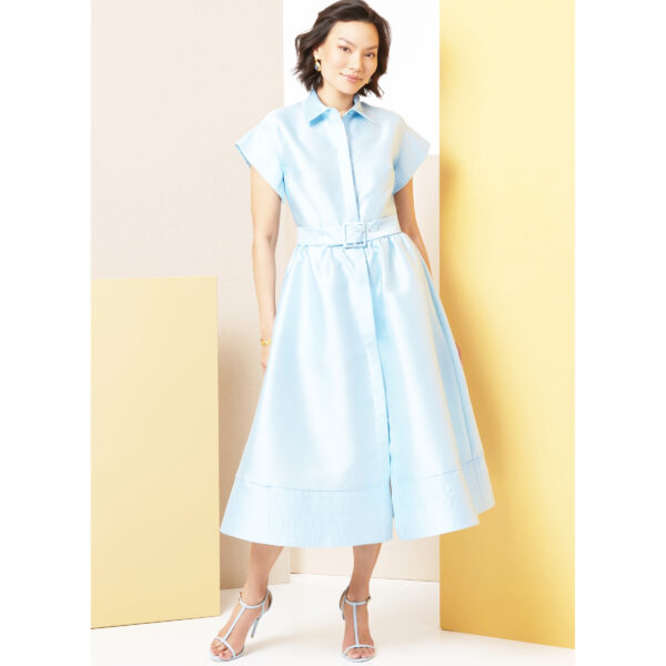 Butterick Schnittmuster - B7021 - Sommerkleid mit durchgehender Knopfleiste – Bild 2