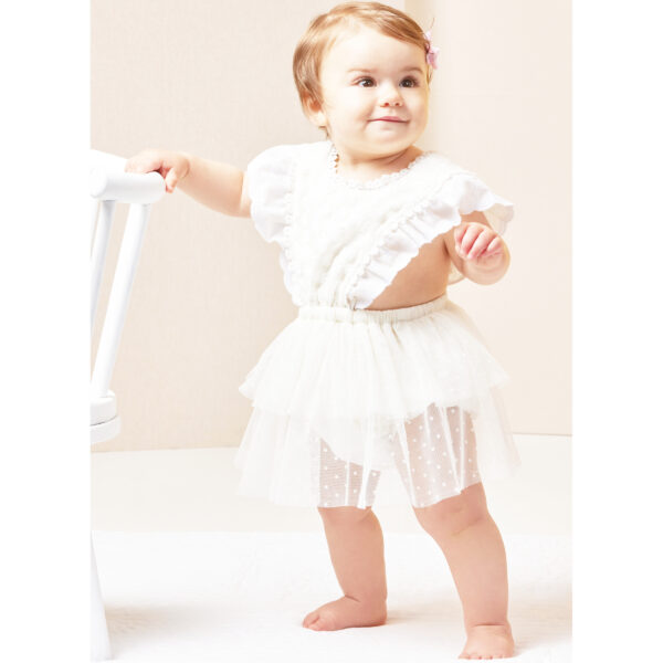 Butterick Schnittmuster - B7031 - Babykleidchen mit Pumphose – Bild 2