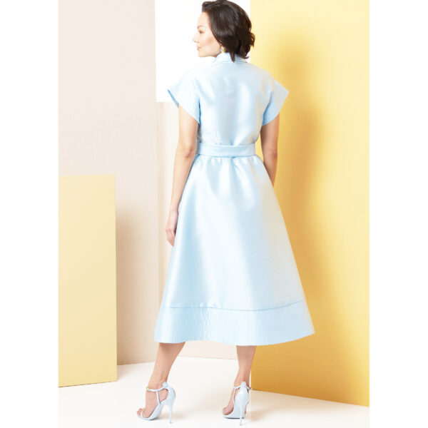 Butterick Schnittmuster - B7021 - Sommerkleid mit durchgehender Knopfleiste – Bild 4