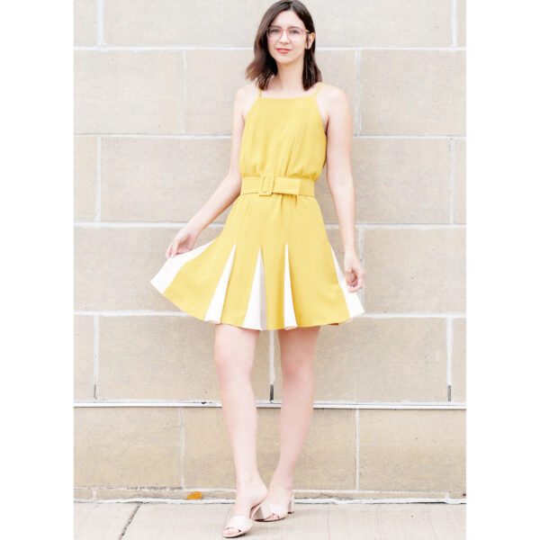 knowME Schnittmuster - ME2112 - Kleid mit Godetfalten – Bild 4