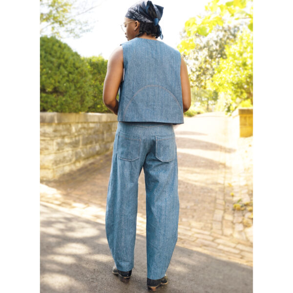 knowME Schnittmuster - ME2109 - Herrenhose, mit Weste – Bild 5