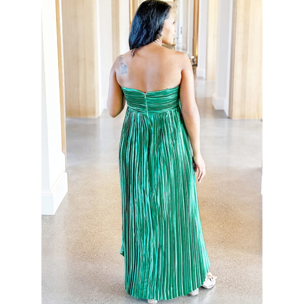 knowME Schnittmuster - ME2111 - schulterfreies Kleid aus Faltenstoff – Bild 5