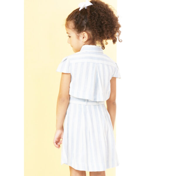 Butterick Schnittmuster - B7033 - Mädchenkleid mit Bindegürtel – Bild 6