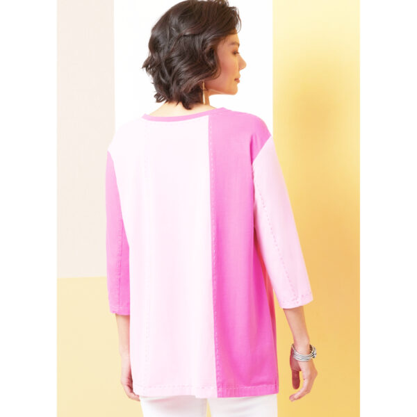 Butterick Schnittmuster - B7023 - lässig weite Bluse mit dreiviertel Ärmel – Bild 7