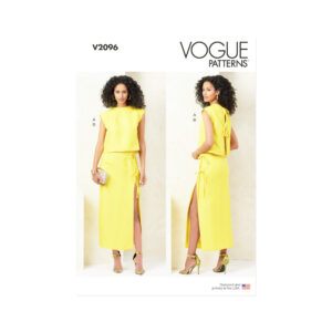 Vogue Schnittmuster - V2096 - Sommerrock & Bluse nähen