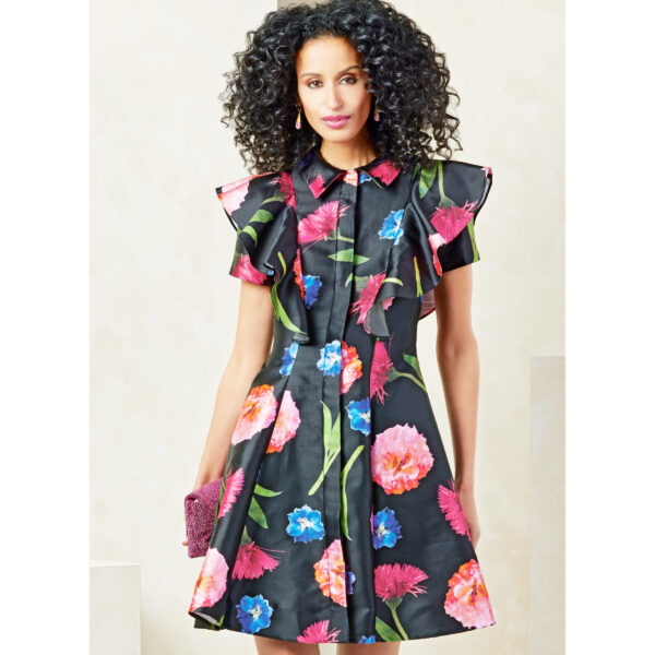 Vogue Schnittmuster V2087 - Kleid mit Flügelärmel – Bild 2